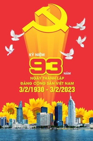 Image: Kỷ niệm 93 năm Ngày thành lập Đảng Cộng sản Việt Nam (03/02/1930 - 03/02/2023)