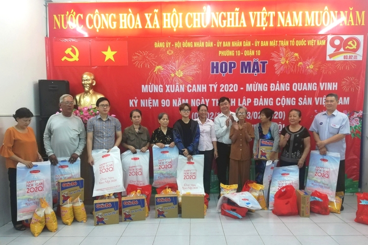 Image: Phường 10 tổ chức Ngày hội chăm lo An sinh xã hội mừng Xuân Canh Tý 2020