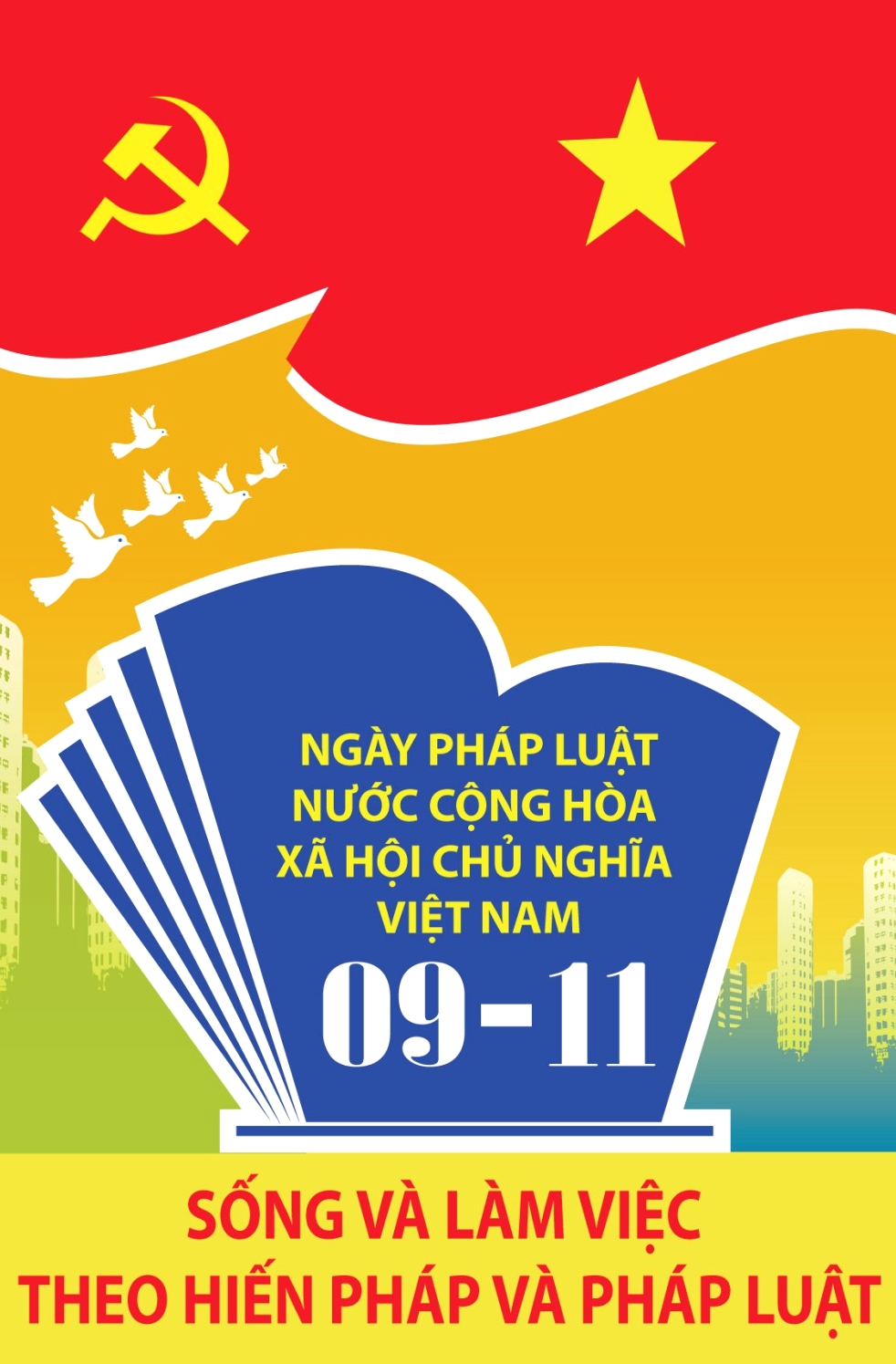 Image: Ngày pháp luật nước Cộng hòa Xã hội Chủ nghĩa Việt Nam 09/11
