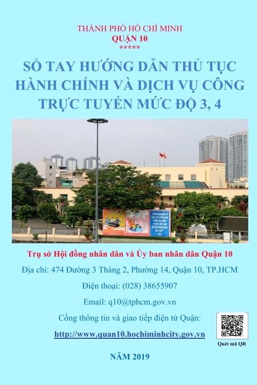 Image: Sổ tay hướng dẫn thủ tục hành chính và dịch vụ công trực tuyến mức độ 3, 4